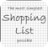 Paper Shopping List mobile app icon