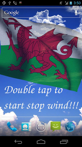 3D Welsh Flag Live Wallpaper +