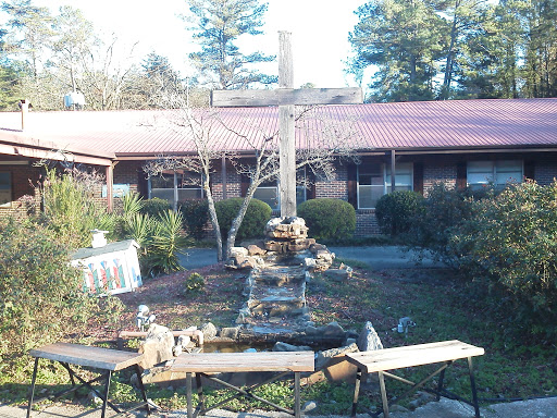 Tabernacle of Praise Cross and Fountain
