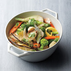 Vegetables à la Barigoule with Vanilla