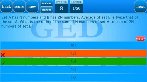 【免費教育App】GED Math Review-APP點子