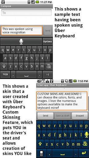 Uber Keyboard - Alternate Dict