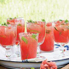 Honeysuckle-Watermelon Cocktail