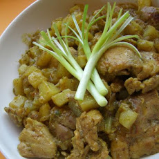 Finger-Licking Curried Chicken
