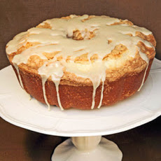 Pound Cake with Maple Glaze