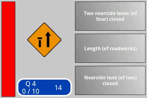 Irish Road Signs Quiz