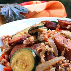 Sausage and Veggie Skillet Supper