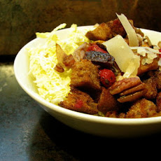 Butternut Squash Panzanella with Brown Butter Balsamic Dressing