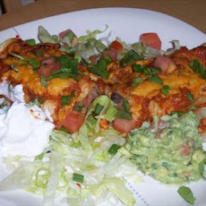 Southwest Black Bean and Corn Enchiladas