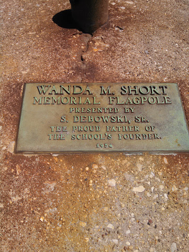 Wanda M Short Memorial Flag Pole