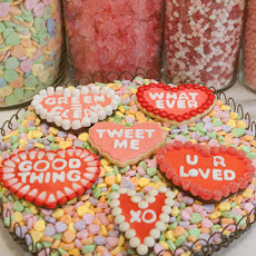 Conversation Cookie Hearts