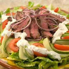 Chayote & Skirt Steak Salad