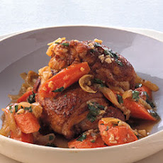 Sweet-and-Sour Chicken Thighs with Carrots