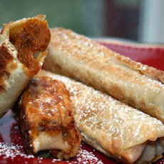 Spiced Pumpkin Spring Rolls