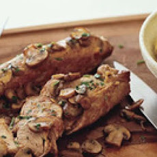 Pork Tenderloin with Cheesy Polenta