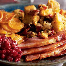 Ham with Champagne and Vanilla Glaze