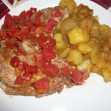Cajun Smothered Pork Chops