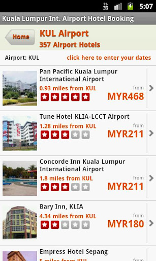 Hotels Near K.Lumpur Airport