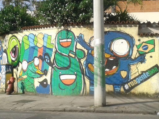 Grafite Rua Gente Boa 