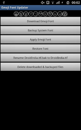 Emoji Font Updater root