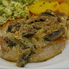 Schnitzel in Mushroom Sauce (Not Breaded)