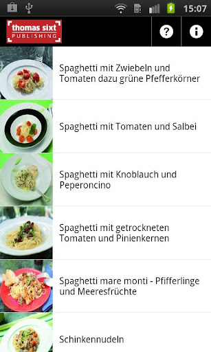 【免費生活App】Spaghetti Rezepte I+II-APP點子