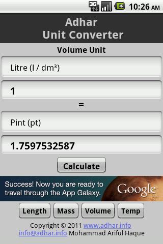 【免費工具App】Adhar Unit Converter-APP點子