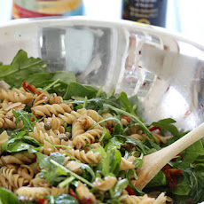Summer Pasta Salad with Baby Greens