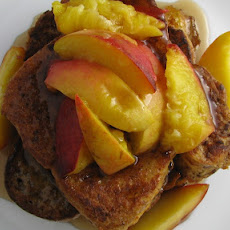 Bourbon Peach French Toast