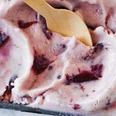 Vanilla Cherry Ice Cream