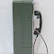 Single Slot Payphones - C & P Green 1C loc C-2 1