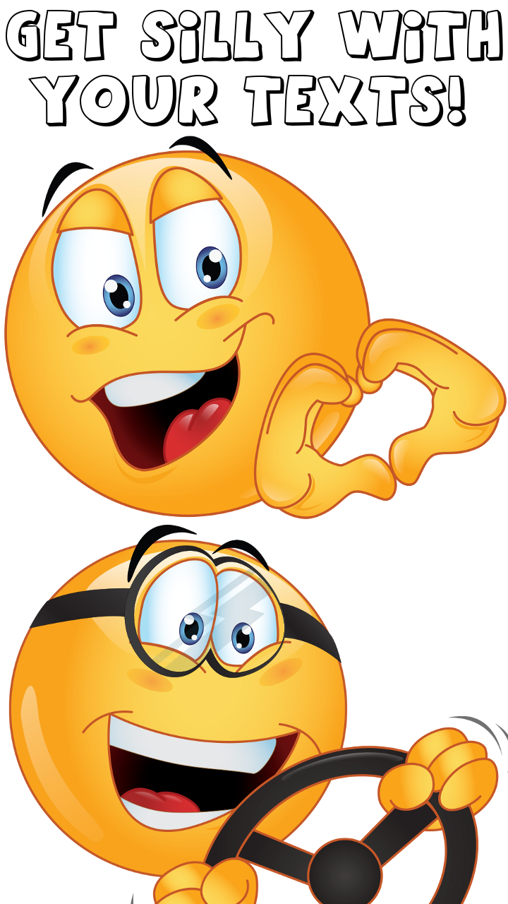 Android application Silly Smileys by Emoji World ™ screenshort