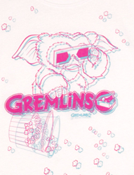 3D Gizmo t-shirt Gremlins 80stees com vintage