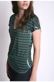 05 Sublimation Stripe V Neck
