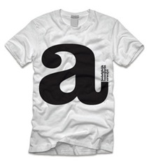 jeff sheldon typograhy tee shirt clothing apparel 2