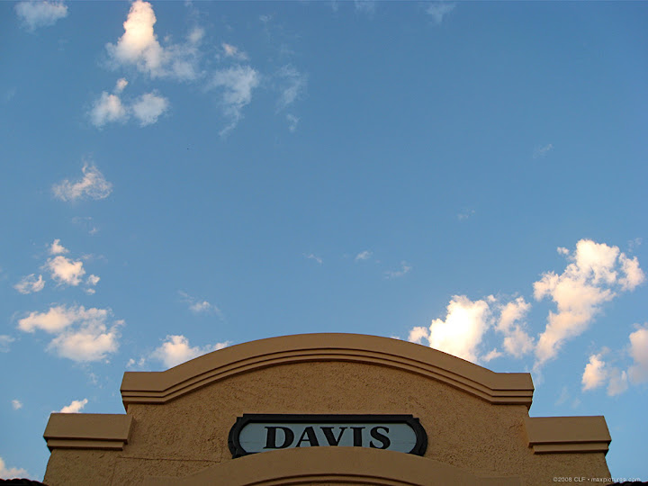 Looking up north entrance