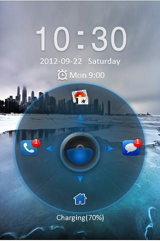 免費下載個人化APP|Blue Ice Go locker theme app開箱文|APP開箱王