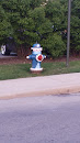 Fire Hydrant Art at Wallace St and Chapel Dr