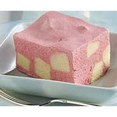 Frozen Raspberry Shortcake Squares