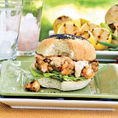 Shrimp Burgers With Sweet 'n' Spicy Tartar Sauce