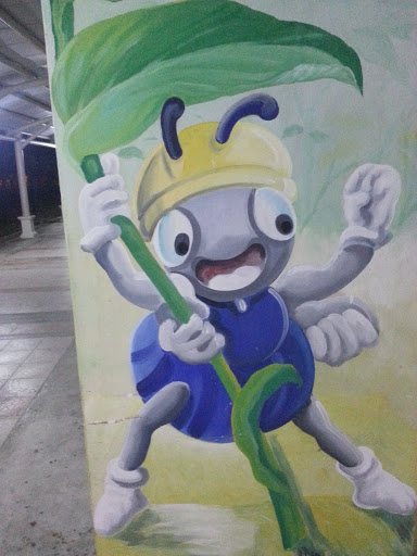 Worker Ant Mural