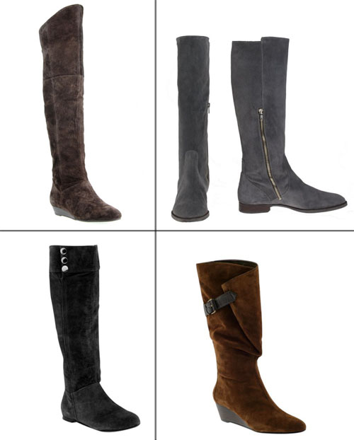 Fall Boots in Suede