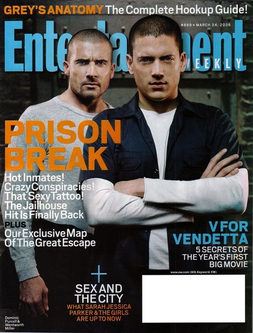 Wentworth Miller Magazine Covers Photos