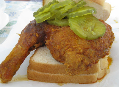 Leg Quarter at Prince's Hot Chicken