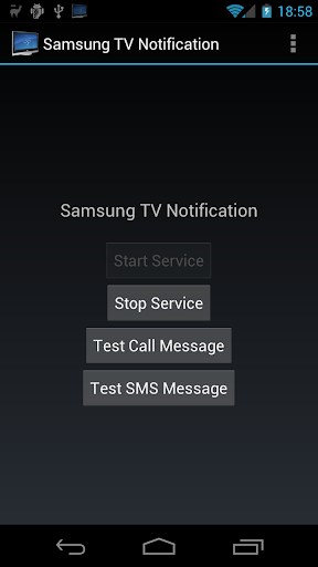 Notifications for Samsung TVs