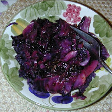 Roasted Cabbage With Balsamic Vinegar