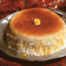 Saffron Steamed Plain Rice: Rice Cooker Method (Chelow ba polow paz) Recipe
