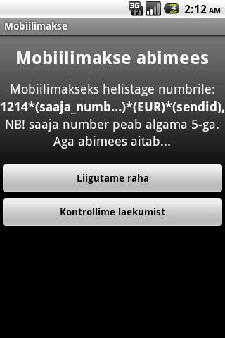 Mobiilimakse abivahend