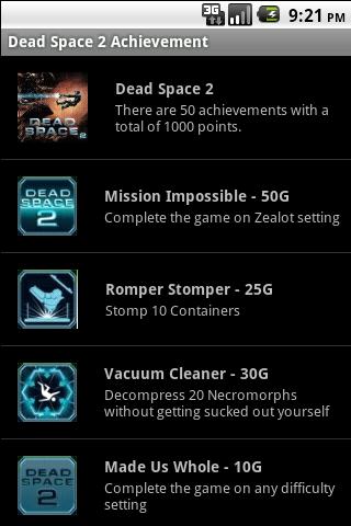 Dead Space 2 Achievement