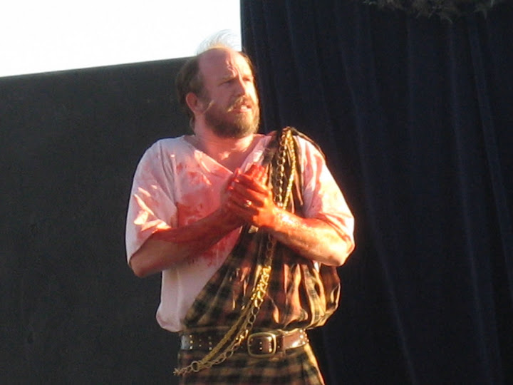 Travis Terry as Macbeth